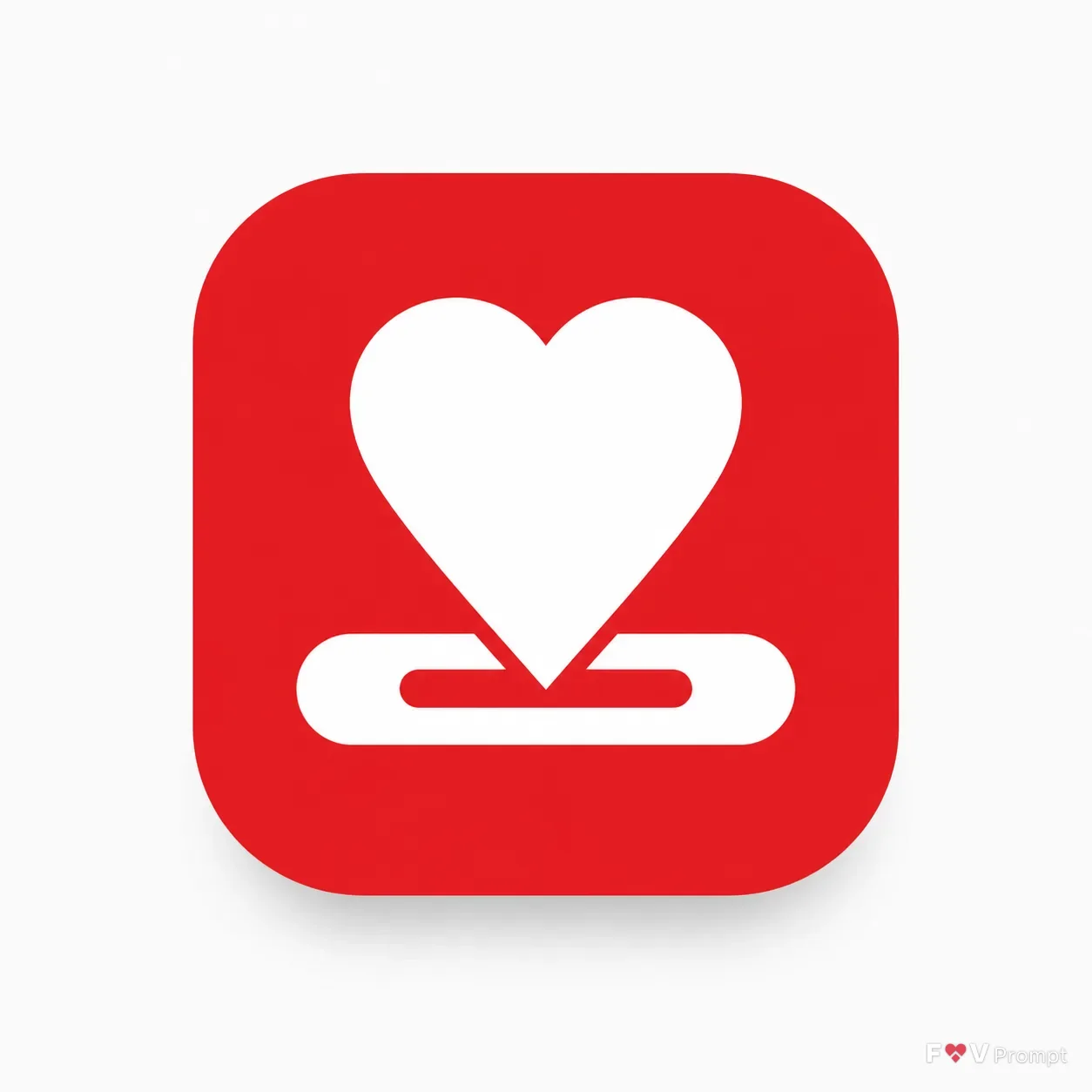 Flat Charity Donation App Icon
