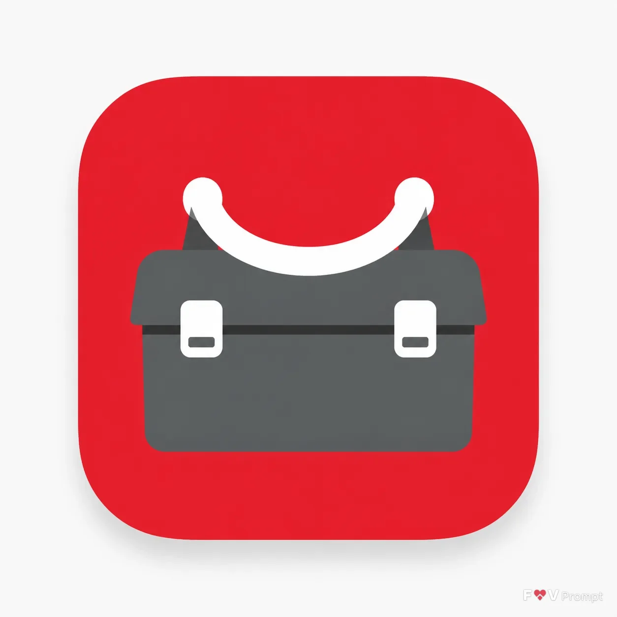 Flat Handyman Toolbox App Icon