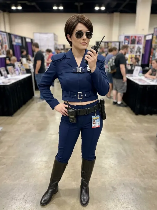 Futuristic Officer Convention Cosplay Photo
