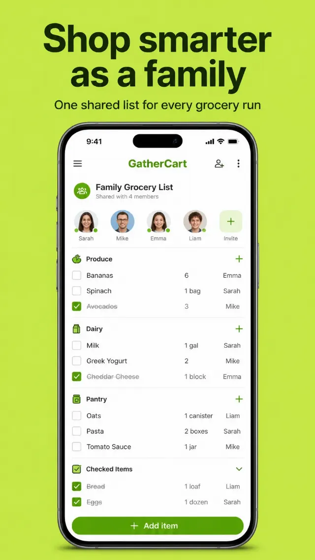 Lime Grocery App Store Screenshot