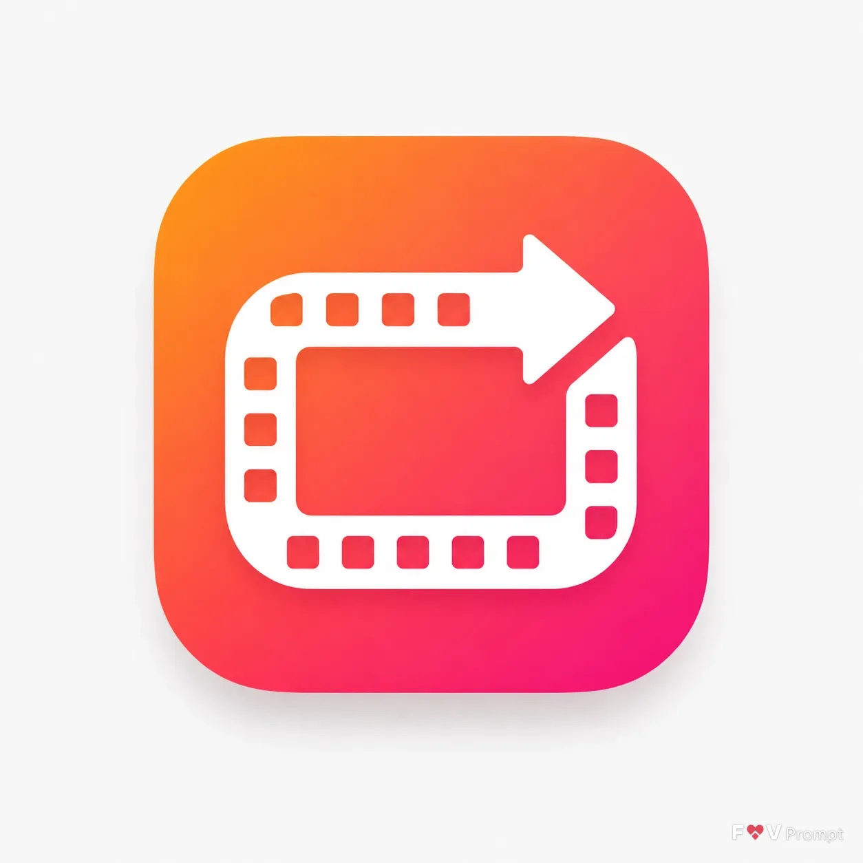 Looping Film Frame GIF App Icon