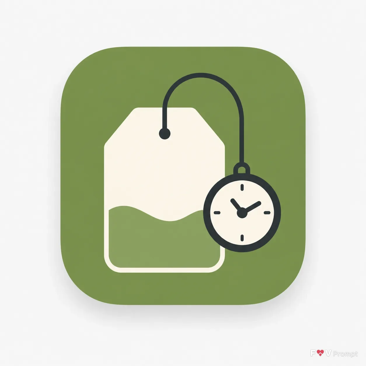 Matcha Green Tea Timer App Icon
