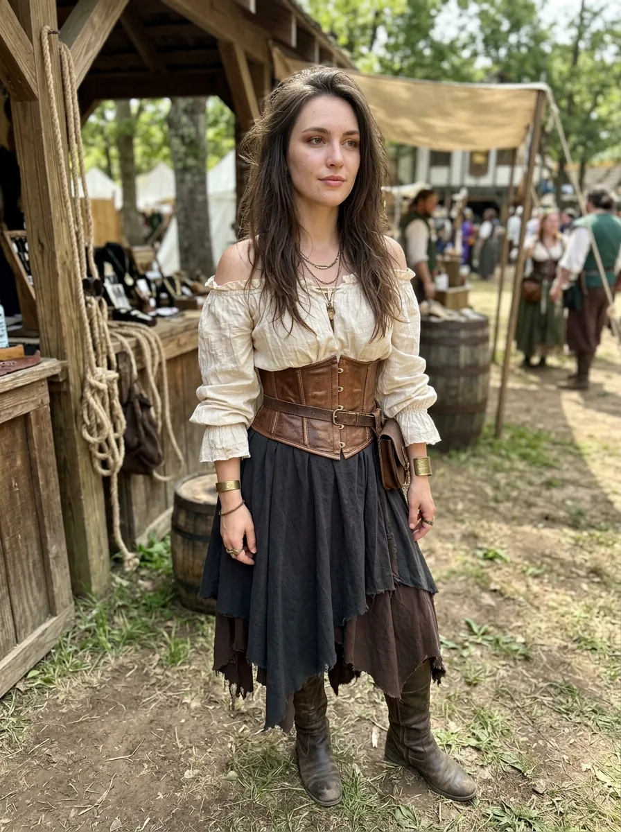 Outdoor Pirate Cosplay Fantasy Fair Photo