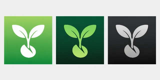 Plant Care Seedling Gradient App Icon