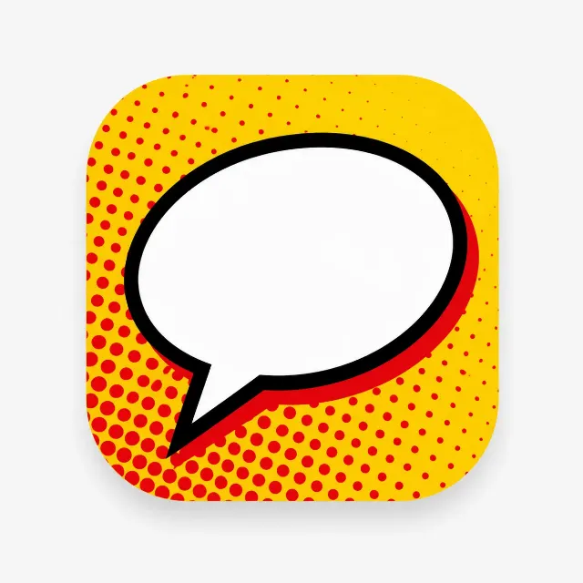 Pop Art Comics Reader App Icon