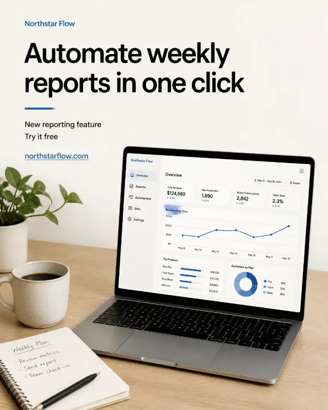 SaaS Feature Announcement Instagram Post