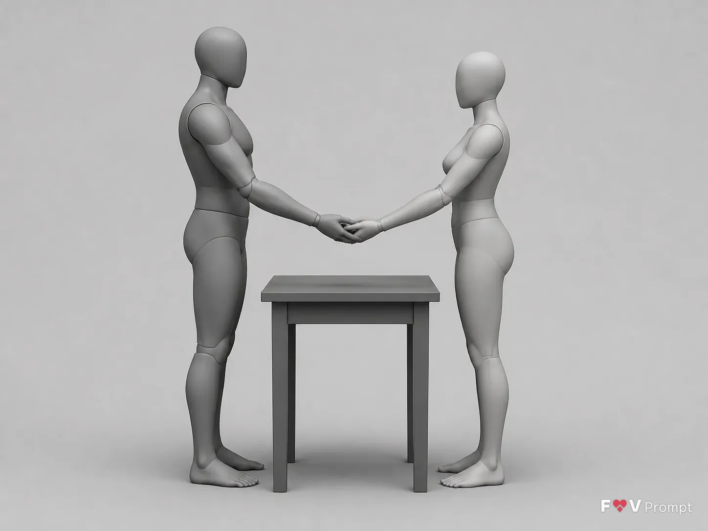 Side View Hand-Holding Pose Reference