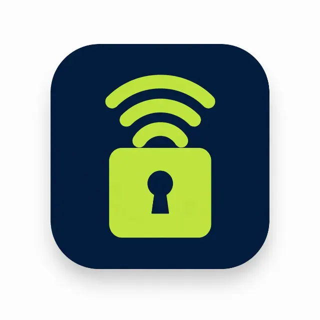 Smart Lock Wi-Fi Arc App Icon Design