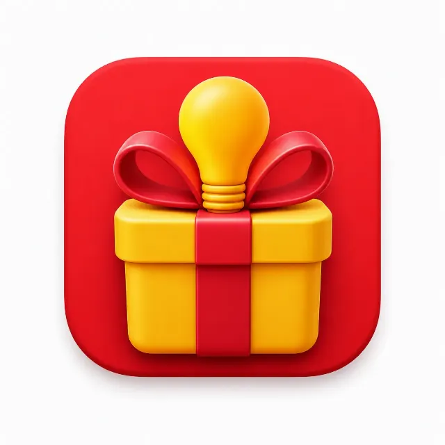 Soft 3D Gift Ideas App Icon