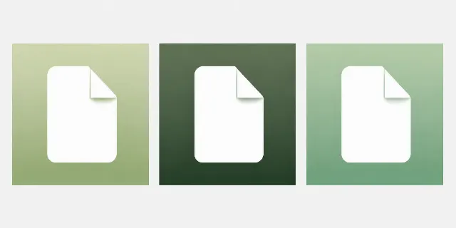 Soft Sage Gradient Notes App Icon