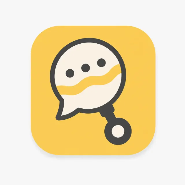 Soft Yellow Baby Names App Icon