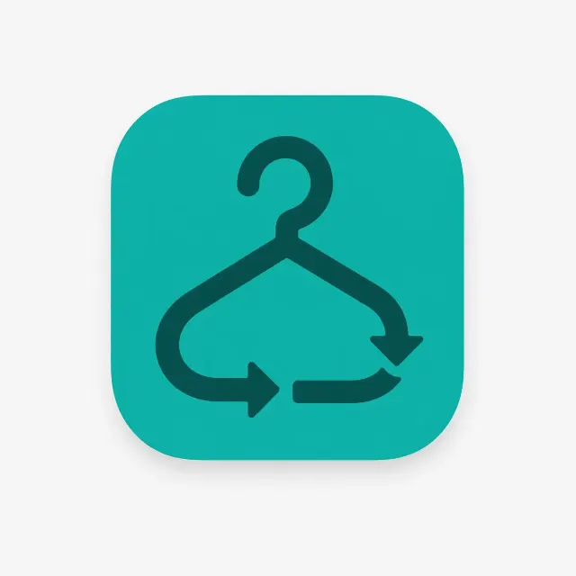Teal Resale Marketplace App Icon