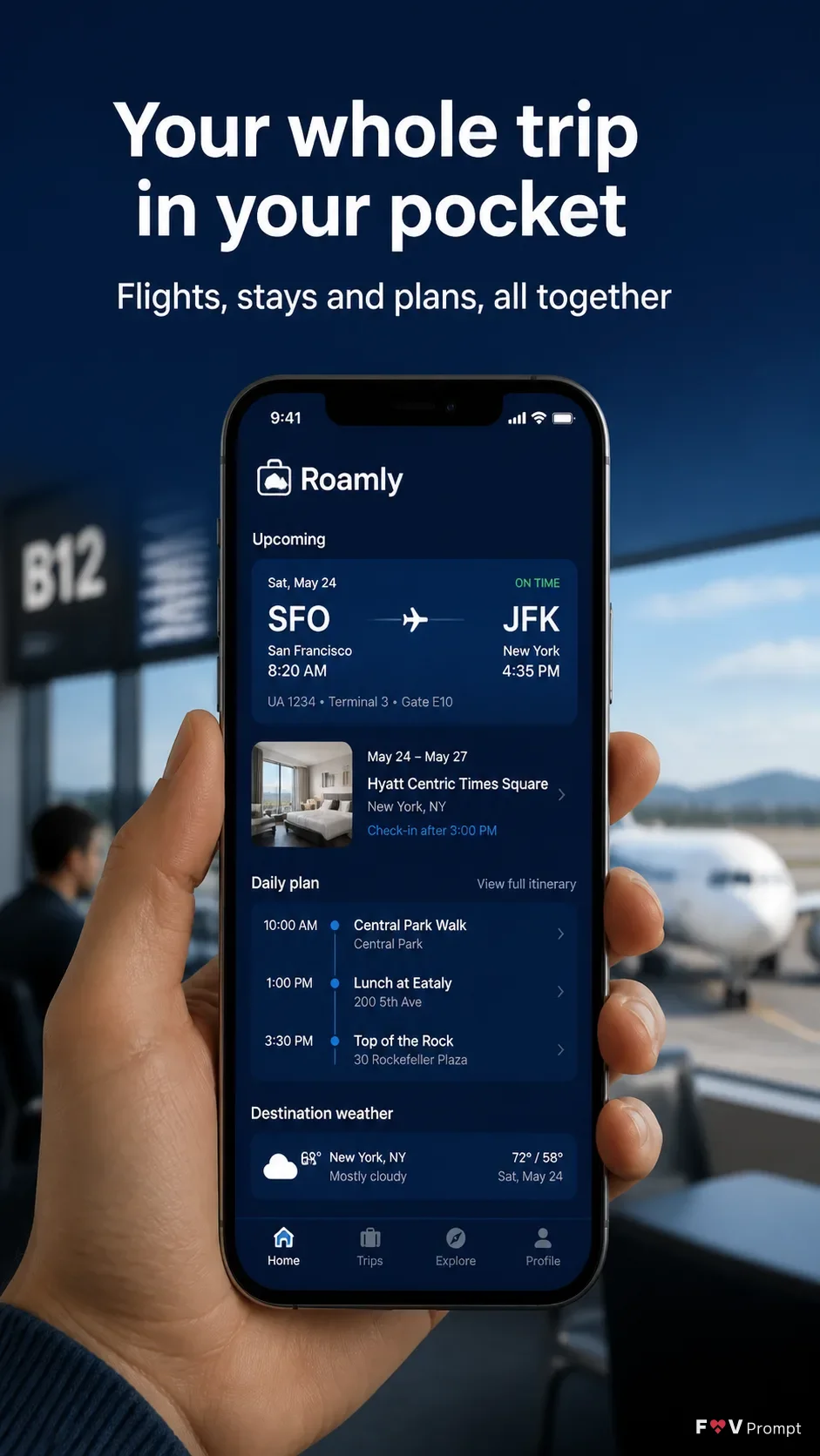 Travel App Airport Gate Store Screenshot