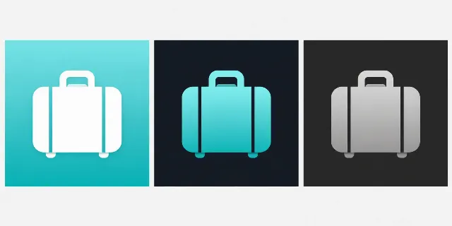 Turquoise Travel Planner App Icon