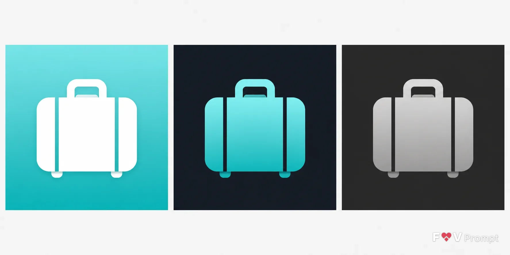 Turquoise Travel Planner App Icon