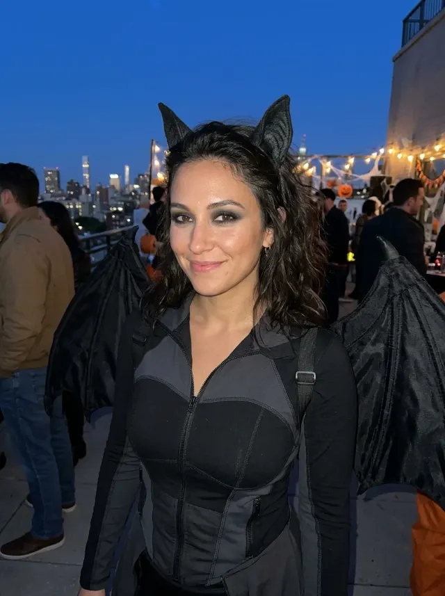 Twilight Bat Costume Portrait