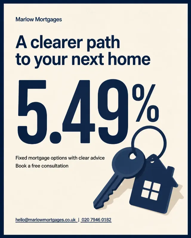 Two-Color Mortgage Rate Instagram Post
