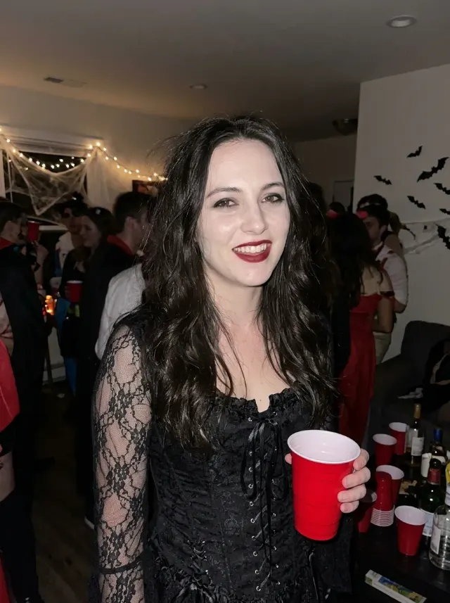 Vampire Halloween House Party Photo