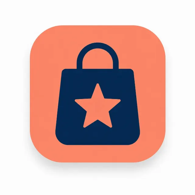 Wishlist Shopping Bag App Icon
